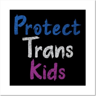 Protect Trans Kids Flag Posters and Art